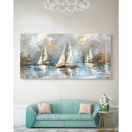 תמונת זכוכית לסלון 