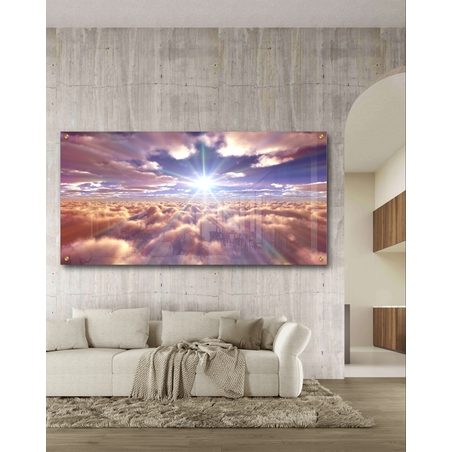 תמונת זכוכית לסלון מושלמת 