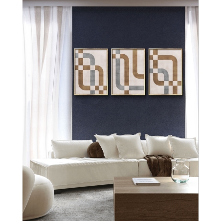 שלשה על קנבס כותנה!! לסלון 