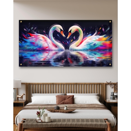 תמונת זכוכית לסלון או לחדר שינה 