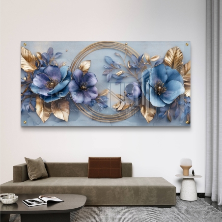 תמונת זכוכית לסלון/חדר שינה 