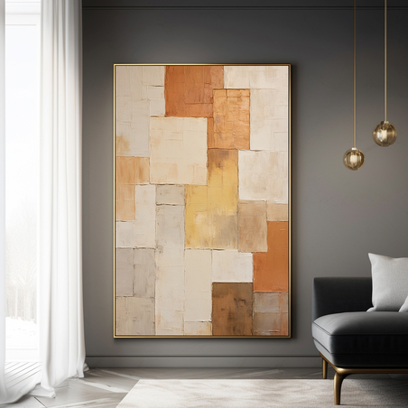 תמונה לסלון או למשרד מודפסת על קנבס כותנה מקצועי דגם 909231