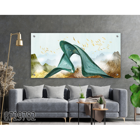 תמונת זכוכית מקורית לסלון או למשרד מודפסת על זכוכית דגם-8729782