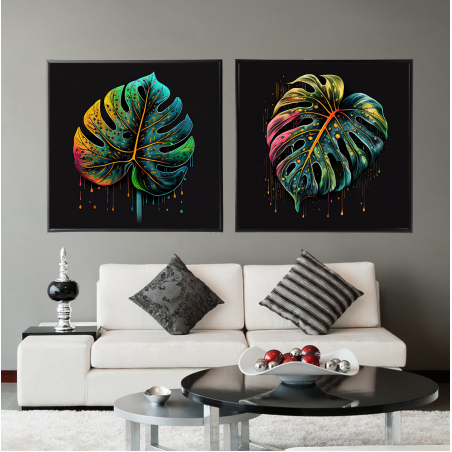 זוג תמונות מיוחדות לחדר השינה או לסלון דגם  4417714