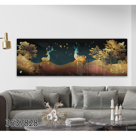 תמונת זכוכית פנורמית לסלון דגם-3637828