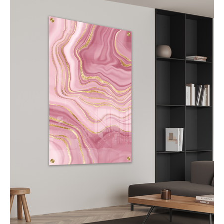 תמונת זכוכית מעוצבת לסלון או למשרד דגם  21622586