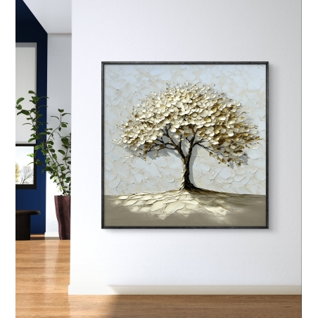 תמונת קנבס מרובעת לסלון 