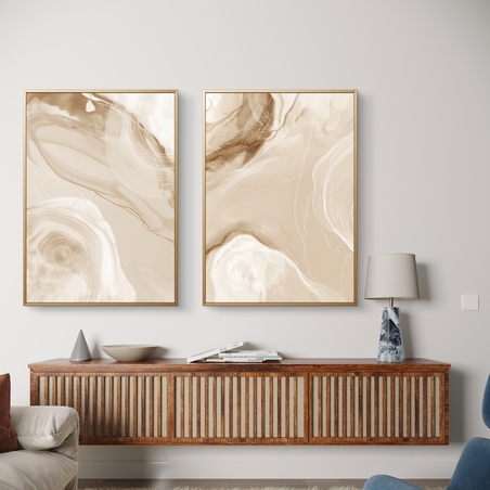 זוג תמונות קנבס 