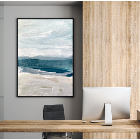 תמונה לסלון או למשרד מודפסת על קנבס כותנה אבסטרקט-מודרני דגם 21698812