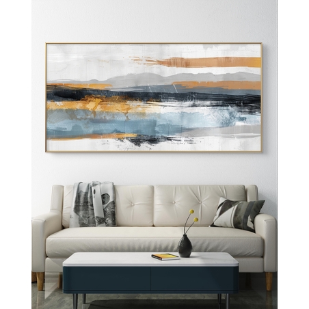 תמונת קנבס לסלון בסגנון אבסטרקט 