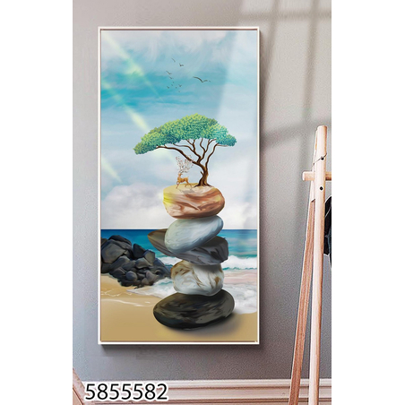 תמונת קנבס ממוסגרת למשרד או לסלון דגם 5855582