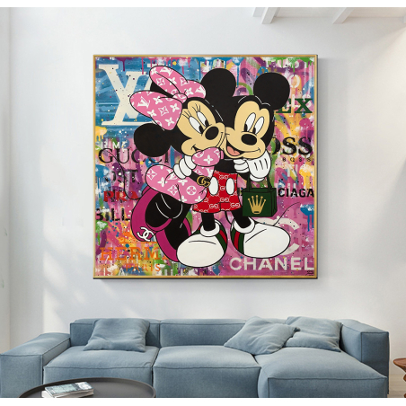 תמונת גרפיטי  על קנבס או זכוכית במבחר מידות דגם-445110