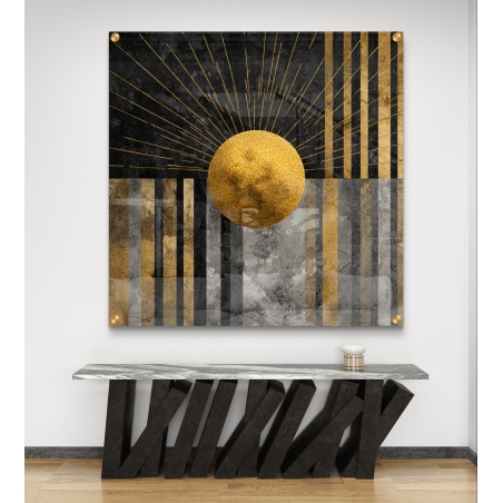 תמונת זכוכית מרובעת 