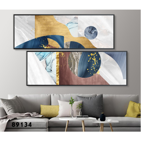 זוג תמונות ממוסגרות רוחב דגם  89134