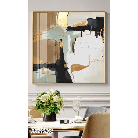 תמונה מעוצבת על קנבס כותנה דגם 5558202