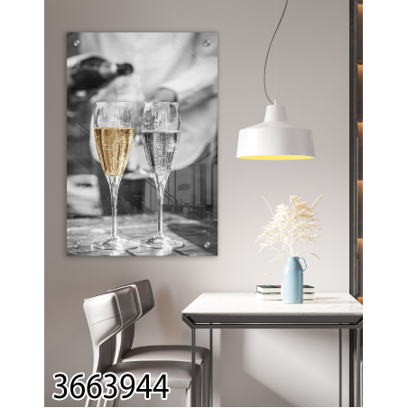 תמונה מעוצבת למטבח\פינת אוכל על קנבס או על זכוכית לבחירתכם דגם 3663944
