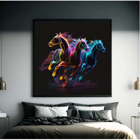 תמונת קנבס מרובעת עם או בלי מסגרת חיצונית דגם-4200914