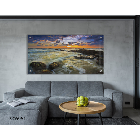 תמונה מעוצבת מודפסת על זכוכית דגם 906951