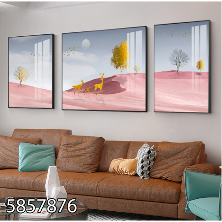 תמונה מחולקת לסלון על קנבס עם אפשרות לחיפוי זכוכית דגם 5857876