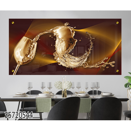 תמונת זכוכית מקורית לסלון או לפינת האוכל מודפסת על זכוכית דגם-35720544