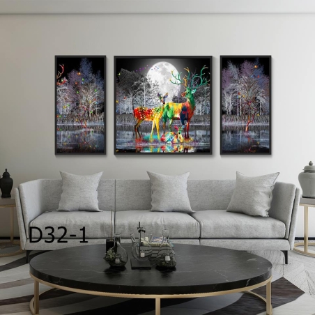 תמונה מעוצבת מחולקת D32-1