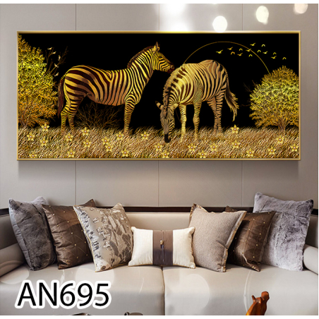תמונת קנבס  מעוצבת ממוסגרת לכניסה או לסלון דגם AN695