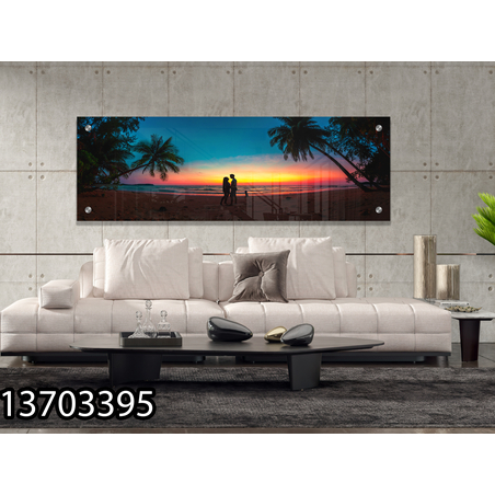 תמונת זכוכית פנורמית לסלון דגם-13703395