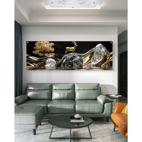 תמונת זכוכית פנורמית - נורדי  