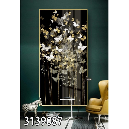 תמונה מעוצבת פרפרים דגם 3139087