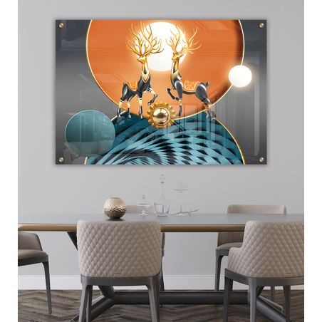 תמונת זכוכית למטבח ולפינת אוכל דגם 3084979