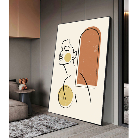 תמונה מעוצבת מקורית בהמלצת המעצבת על קנבס או על זכוכית לבחירתכם דגם 280822