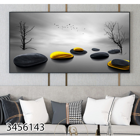 תמונת קנבס עם או בלי מסגרת למשרד או לסלון מוכנה לתלייה דגם 3456143