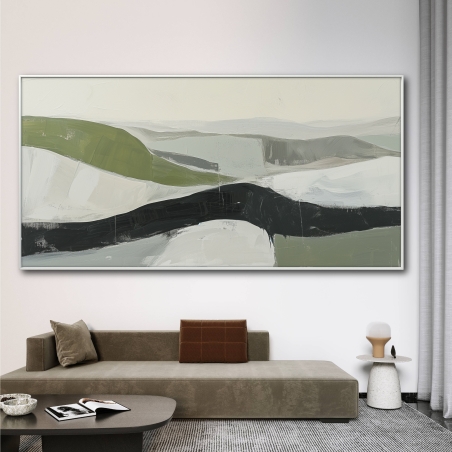 תמונת קנבס לסלון בסגנון אבסטרקט 