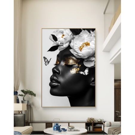 תמונה על קנבס לחדר שינה - אפריקאיות 
