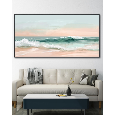 תמונת קנבס בסגנון ים 