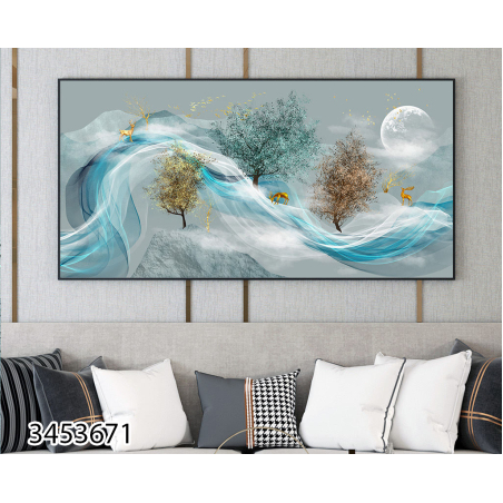 תמונת קנבס עם או בלי מסגרת למשרד או לסלון מוכנה לתלייה דגם 3453671