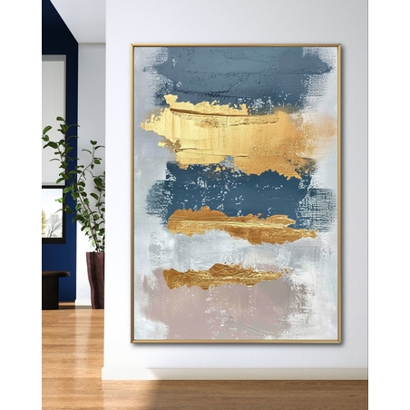 תמונת קנבס לסלון בסגנון אבסטרקט 