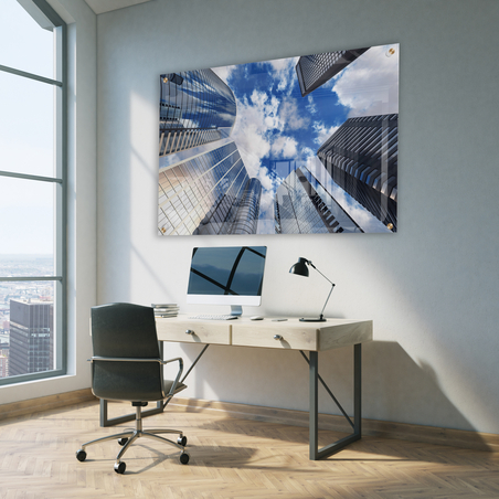 תמונת זכוכית מעוצבת לסלון או למשרד דגם  1999026