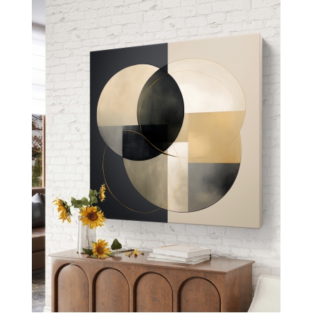 תמונת קנבס מרובעת עם או בלי מסגרת חיצונית דגם-110239