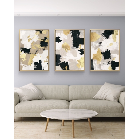 שלשת תמונות בסגנון אבסטרקט 