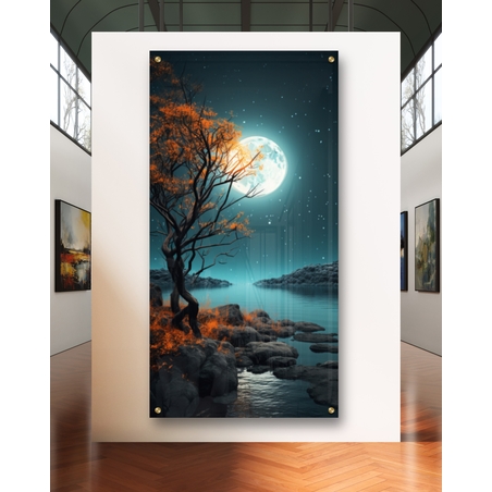 תמונת תלת מימד מעוצבת על קנבס או זכוכית דגם 2209231