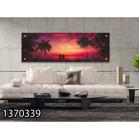 תמונת זכוכית פנורמית לחדר השינה או לסלון דגם 1370339