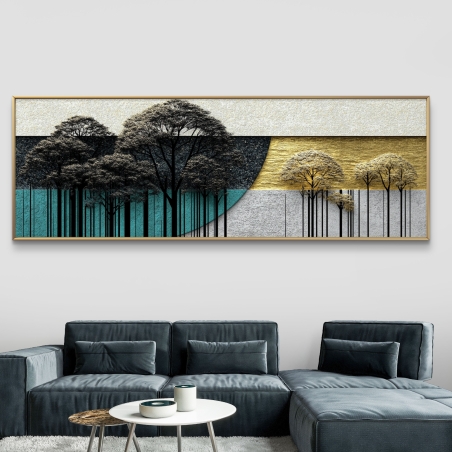 תמונה פנורמית על קנבס 