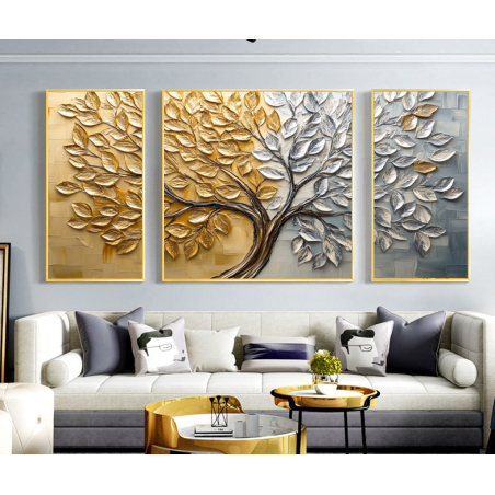 תמונה מחולקת לסלון 