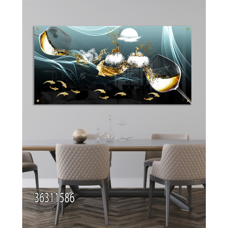 תמונה לסלון לחדר השינה או למשרד על קנבס או זכוכית במבחר מידות דגם-36311586