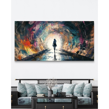 תמונה מודפסת על קנבס לסלון/חדר שינה 