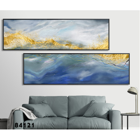 זוג תמונות ממוסגרות רוחב דגם  84121