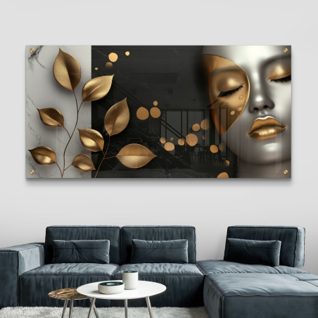 תמונת זכוכית לסלון/חדר שינה 