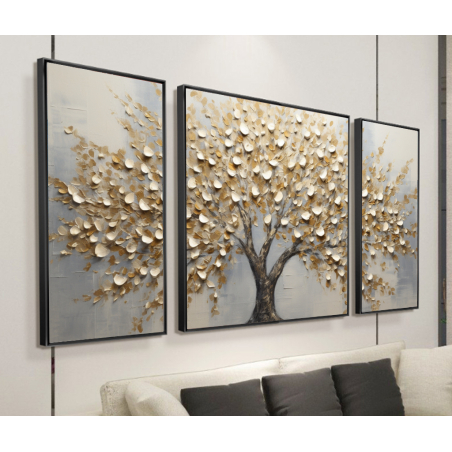 תמונת קנבס מחולקת לסלון 