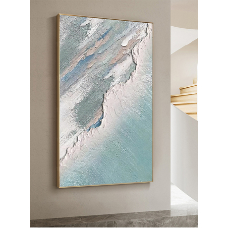 תמונה לסלון או למשרד מודפסת על קנבס כותנה אבסטרקט-מודרני דגם 8280436